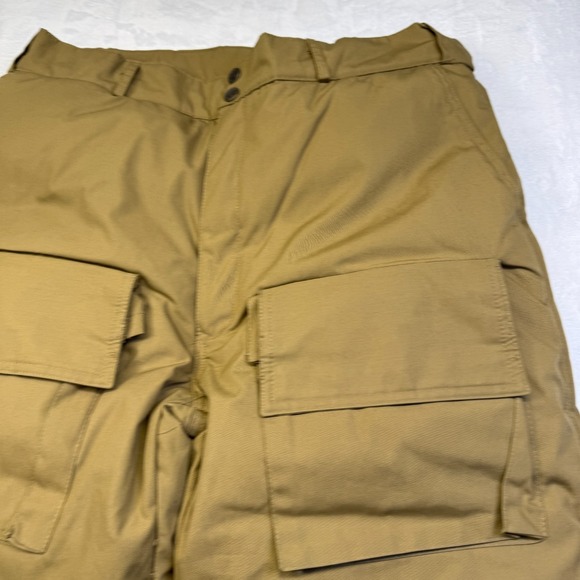 VTG  Cabelas Hunting Pants Goose Down Puffer Cargo Brown Mens Size Large - Picture 4 of 14